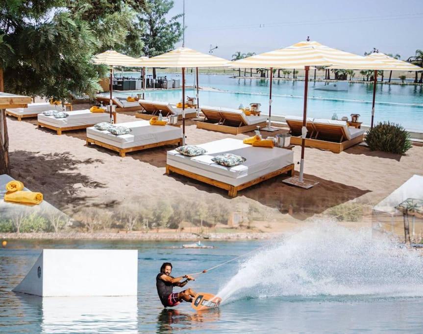 Villa Marrakech Piscine Privee Vue Sur Golf&Atlas Marrakesh Buitenkant foto